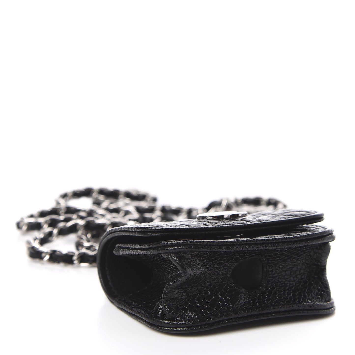 Caviar Camellia Embossed Airpods Pro Case Black