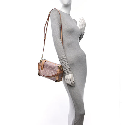 Louis Vuitton Monoglam Side Trunk Rose 2 of 9