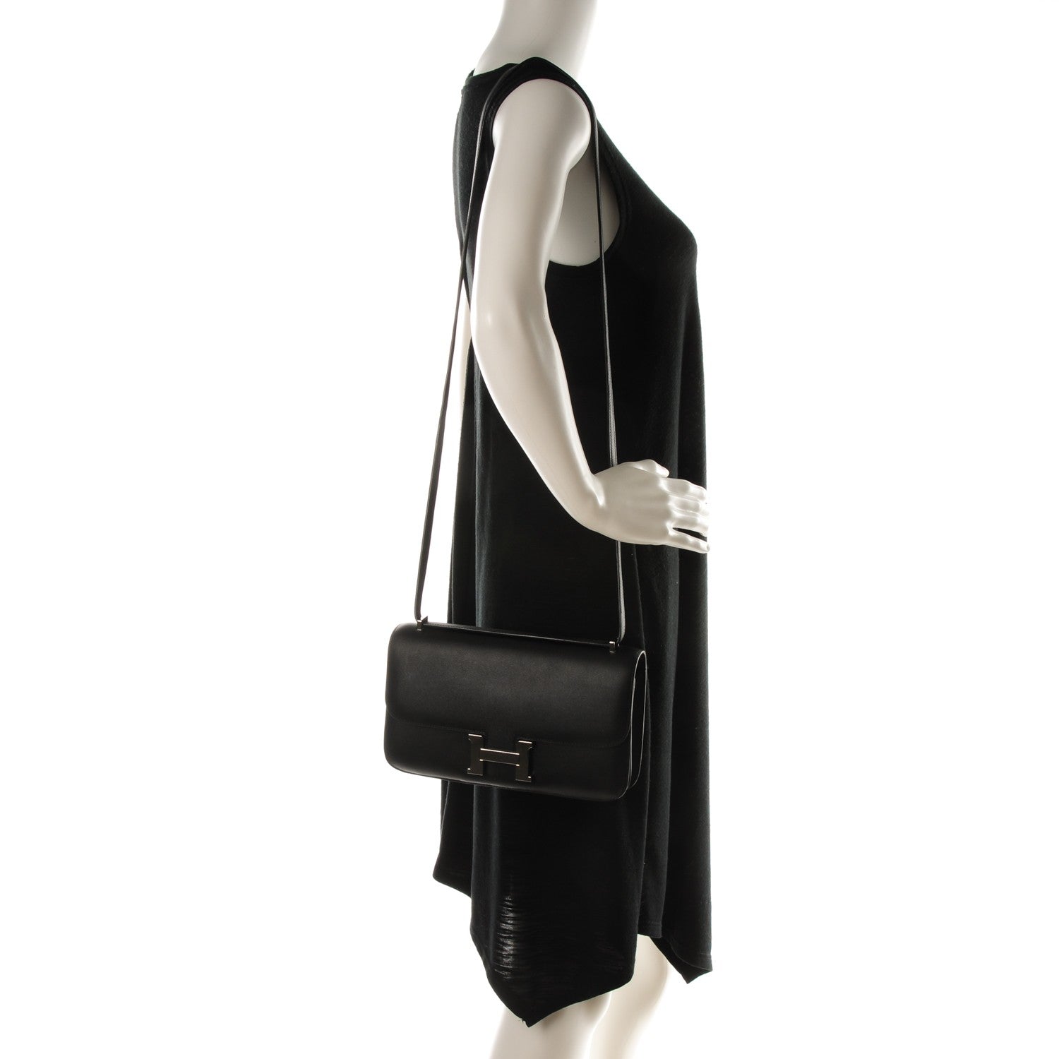 Hermes Swift Constance Elan 25 Black 2 of 7