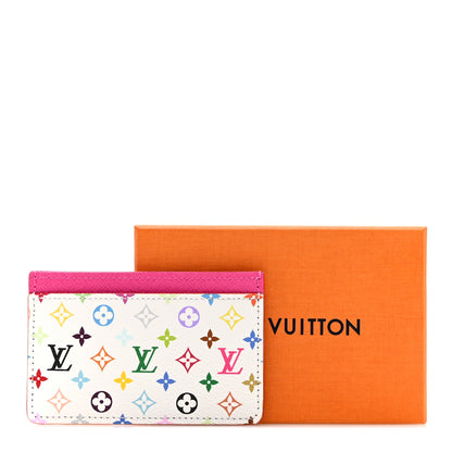 Louis Vuitton LV X TM Monogram Multicolor Card Holder Kawaii Pink 7 of 7