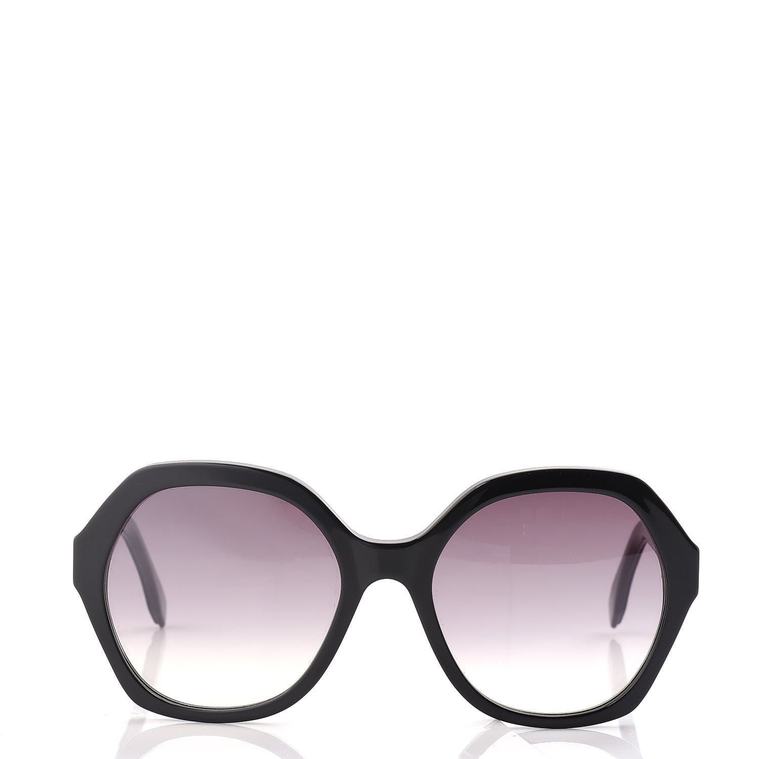 Fendi Studded Hexagon Fun Fair Sunglasses FF 0270/S Black Purple 2 of 9