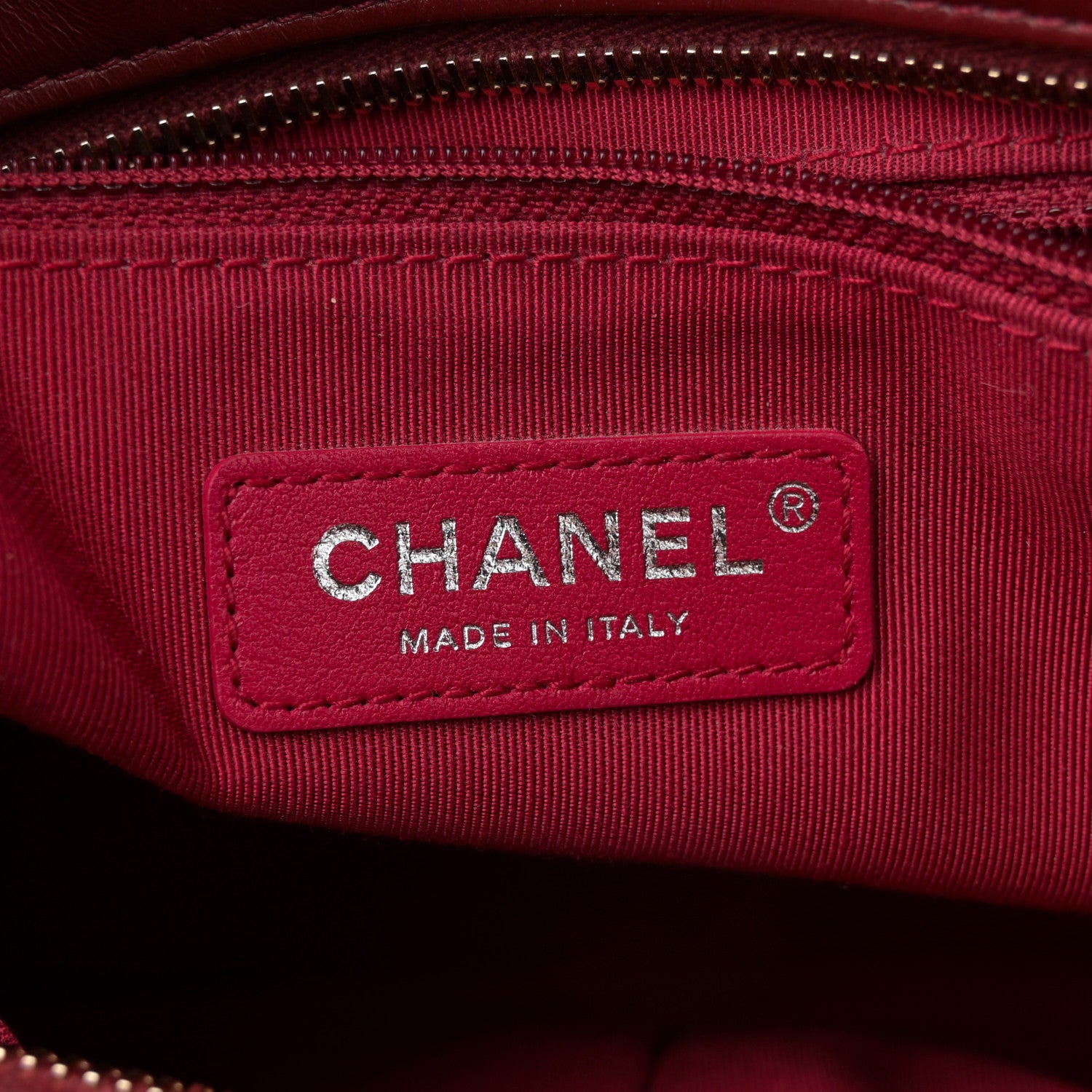Chanel Aged Calfskin Quilted Medium Gabrielle Hobo Burgundy 6 of 13