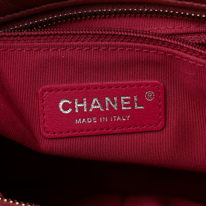 Chanel Aged Calfskin Quilted Medium Gabrielle Hobo Burgundy 6 of 13