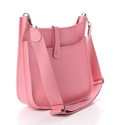 Hermes Epsom Evelyne III GM Rose Confetti 2 of 12