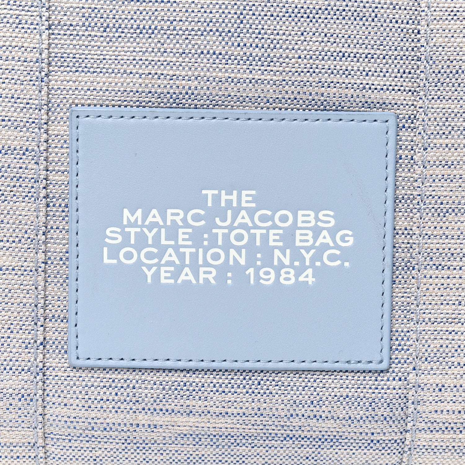 Marc Jacobs Canvas Small Summer Tote Bag Blue 16 of 18