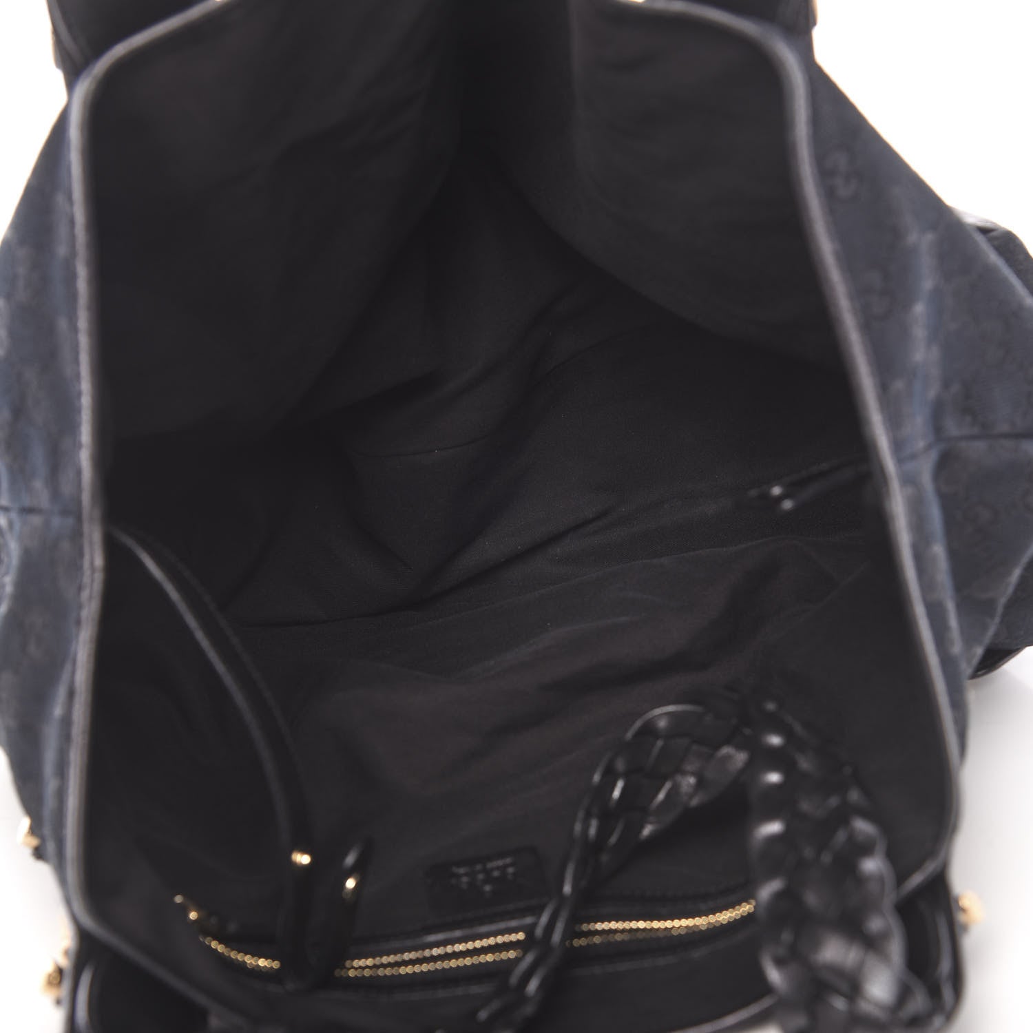 Gucci Monogram Medium Pelham Shoulder Bag Black 5 of 12