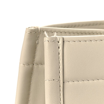 Christian Dior Calfskin Embossed Medium Book Tote Ivory 13 of 13