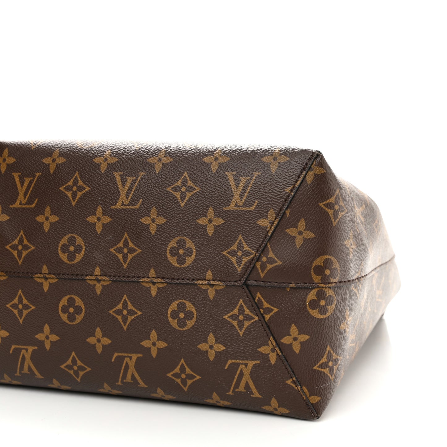 Monogram Flower Hobo Beige