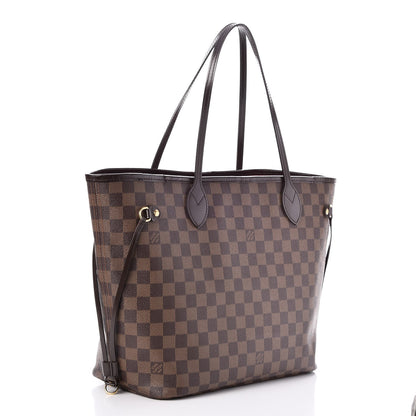 Louis Vuitton Damier Ebene Neverfull MM 3 of 8