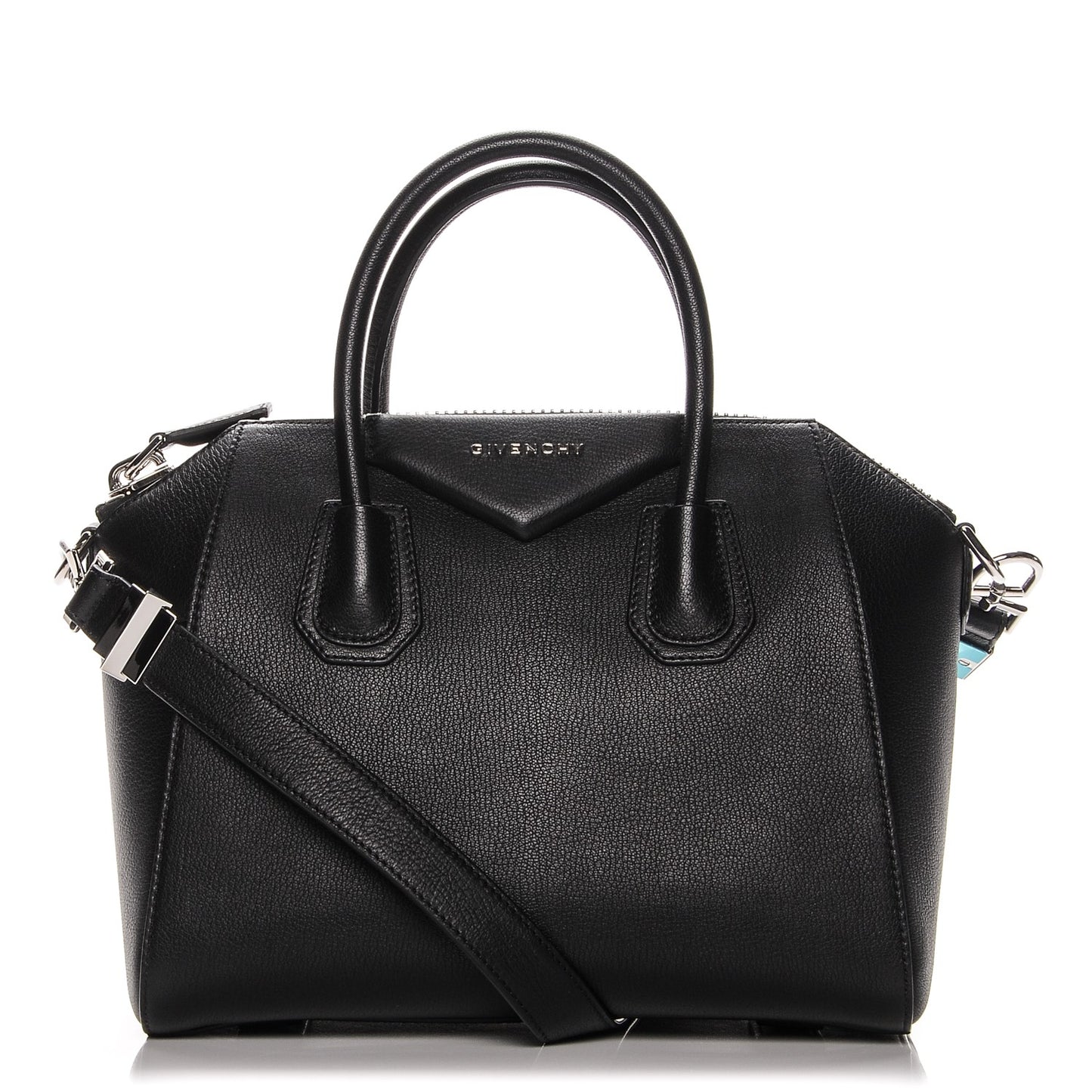 Sugar Goatskin Small Antigona Black