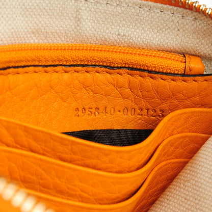 Gucci Pebbled Calfskin Soho Wristlet Curcuma 6 of 6