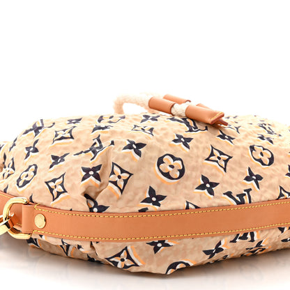 Louis Vuitton Canvas Monogram Cruise Bulles MM Natural 9 of 10