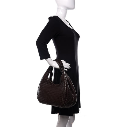 Bottega Veneta Nappa Intrecciato Medium Campana Ebano 2 of 15