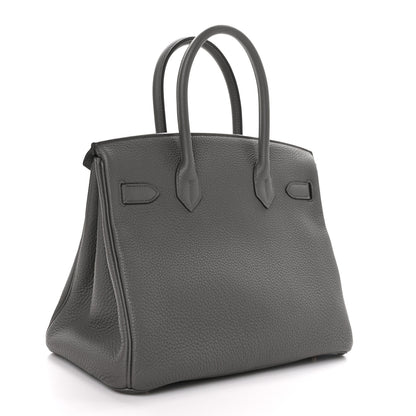 Hermes Togo Birkin 30 Etain 3 of 11