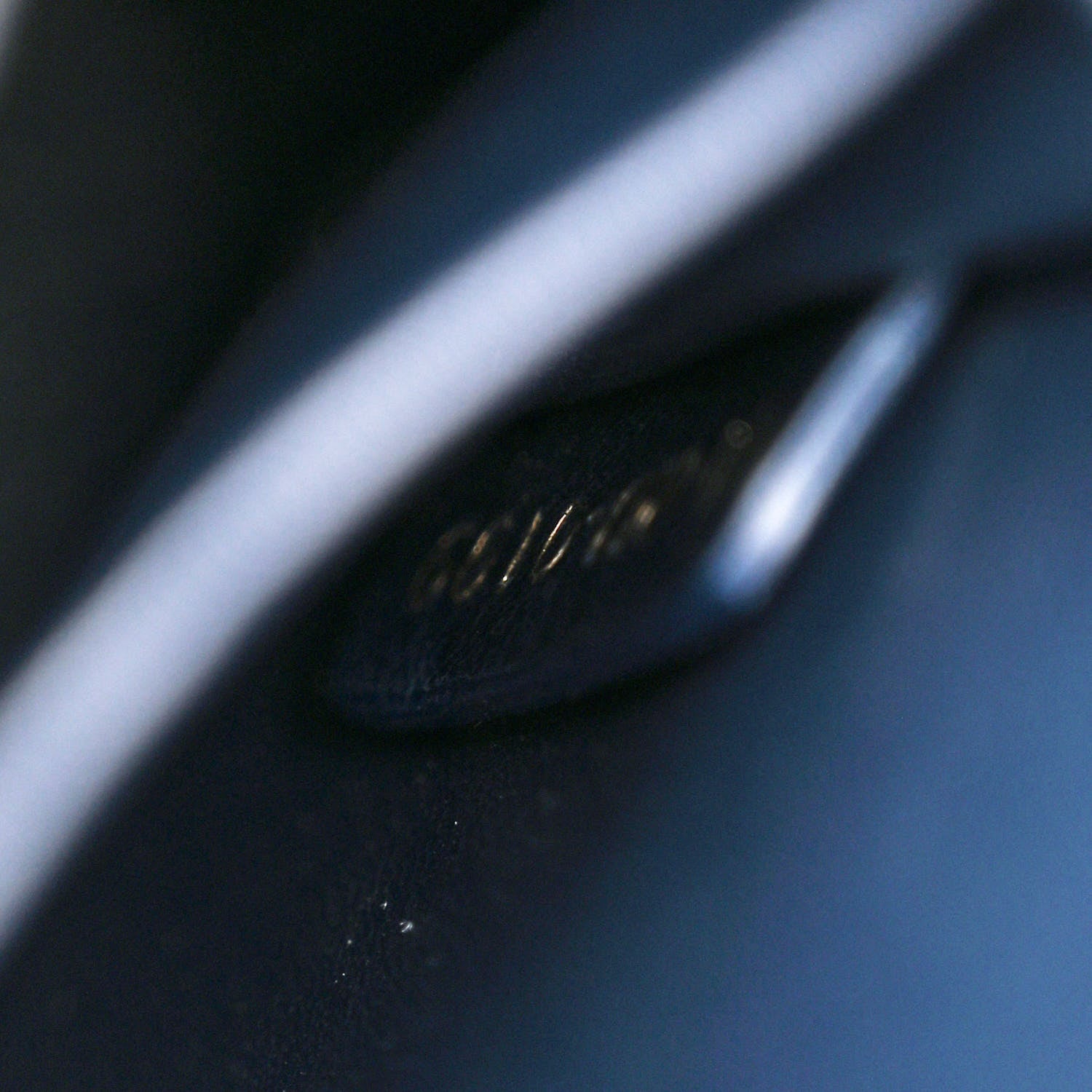 Christian Dior Smooth Calfskin 30 Montaigne Box Bag Navy 7 of 10