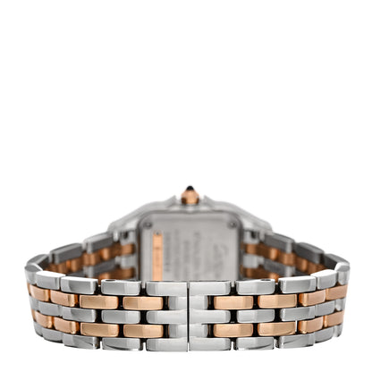 Cartier Stainless Steel 18K Pink Gold Diamond 22mm Panthere Quartz Watch 3 of 4