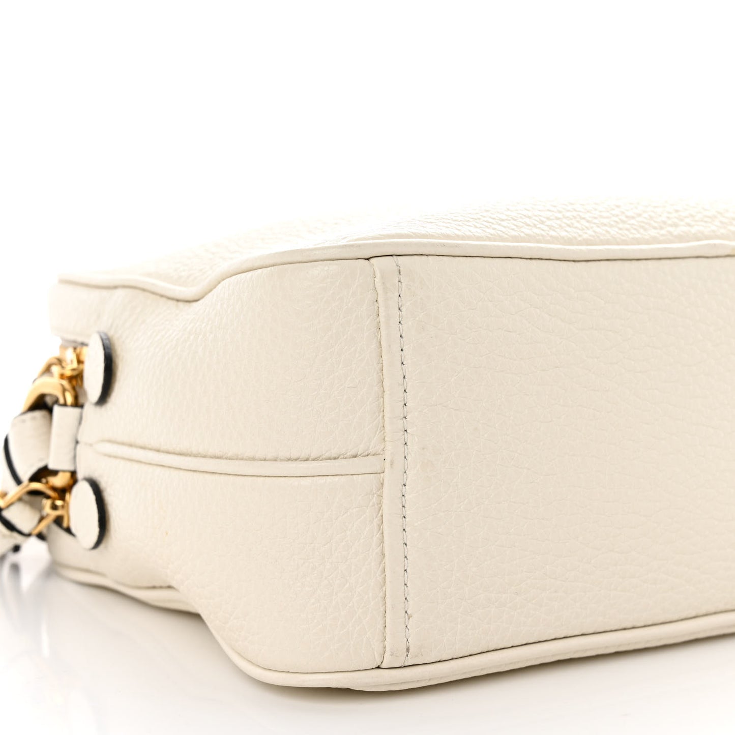 Vitello Phenix Camera Bag White