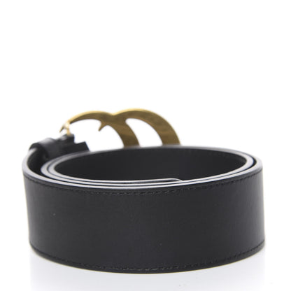 Gucci Calfskin Double G 40mm Belt 70 28 Black 2 of 6