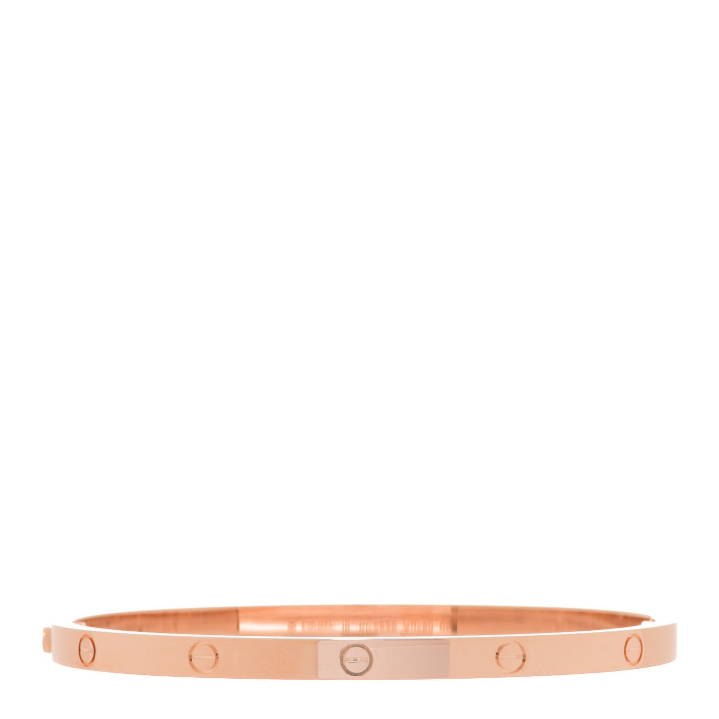 18K Pink Gold Small LOVE Bracelet 16