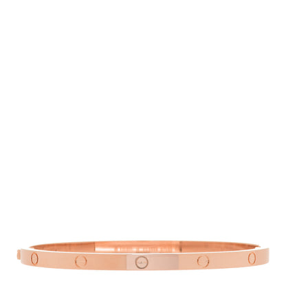 Cartier 18K Pink Gold Small LOVE Bracelet 16 3 of 4