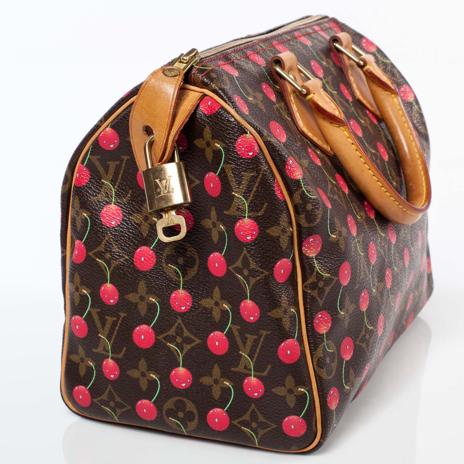 Louis Vuitton Monogram Cerises Speedy 25 5 of 8