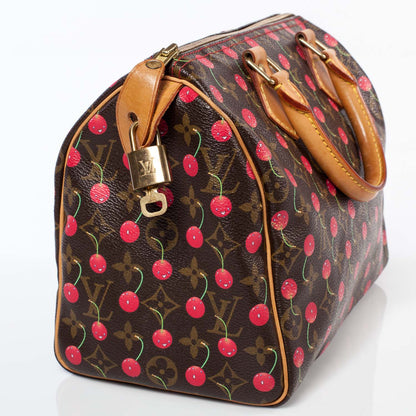 Louis Vuitton Monogram Cerises Speedy 25 5 of 8