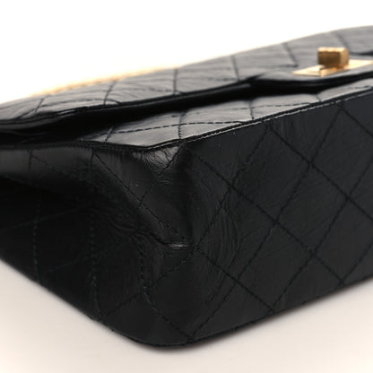 Chanel Aged Calfskin Quilted 2.55 Reissue 227 Flap Black 8 of 9