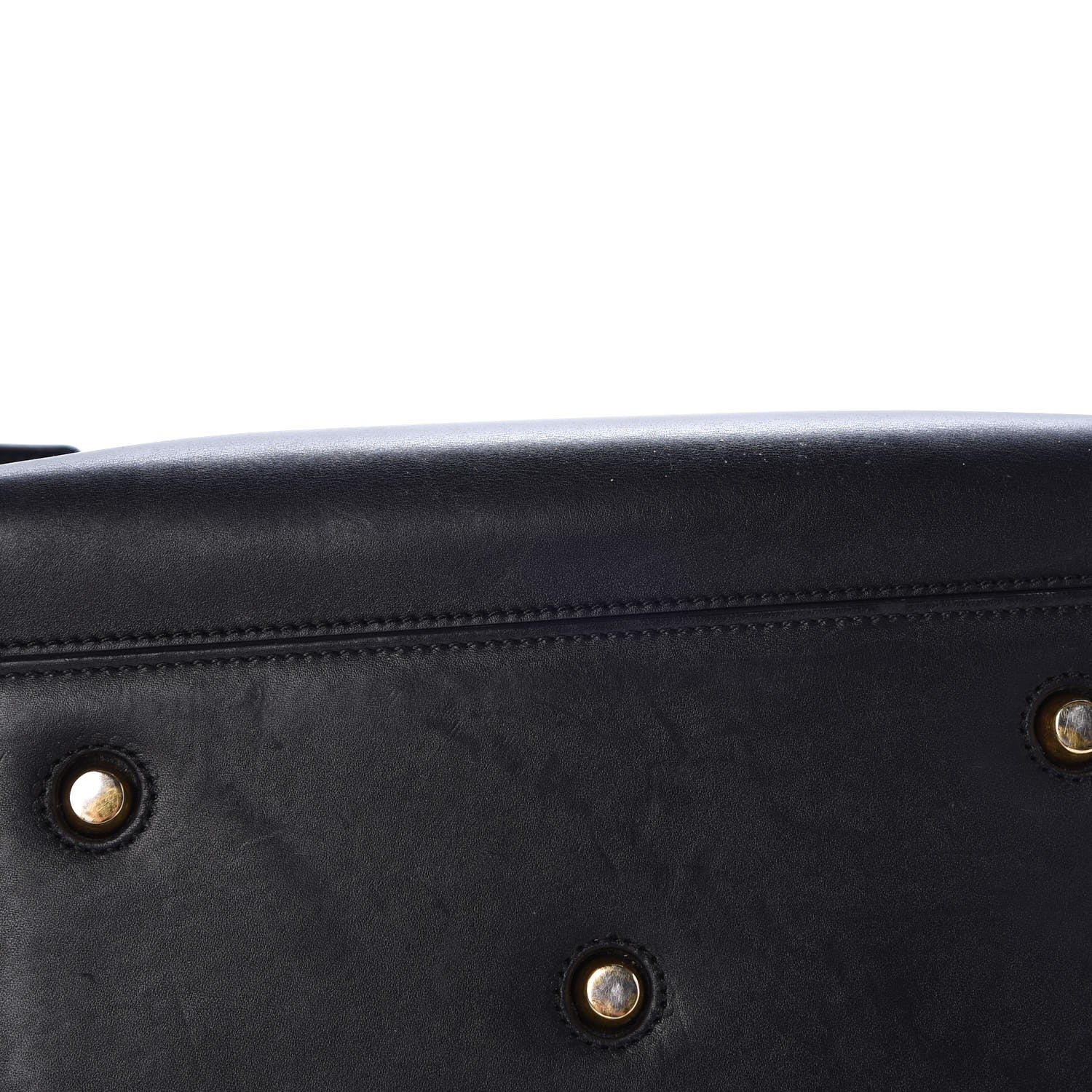 Celine Smooth Calfskin Small Tie Knot Tote Black 44 of 46