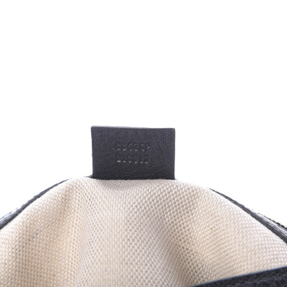 Gucci Pebbled Calfskin Medium Soho Flap Crossbody Black 9 of 9
