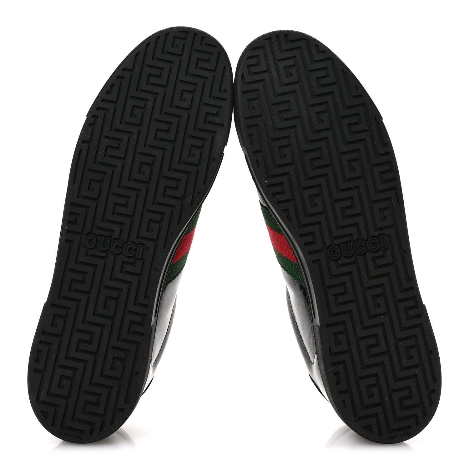 Gucci Crystal GG Monogram Web Mens New Ace Sneakers 12 Black 6 of 8