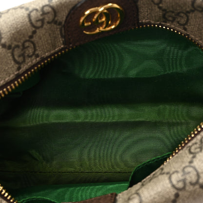 Gucci Soft GG Supreme Monogram Calfskin Medium Ophidia Cosmetic Case Beige Ebony New Acero 5 of 7