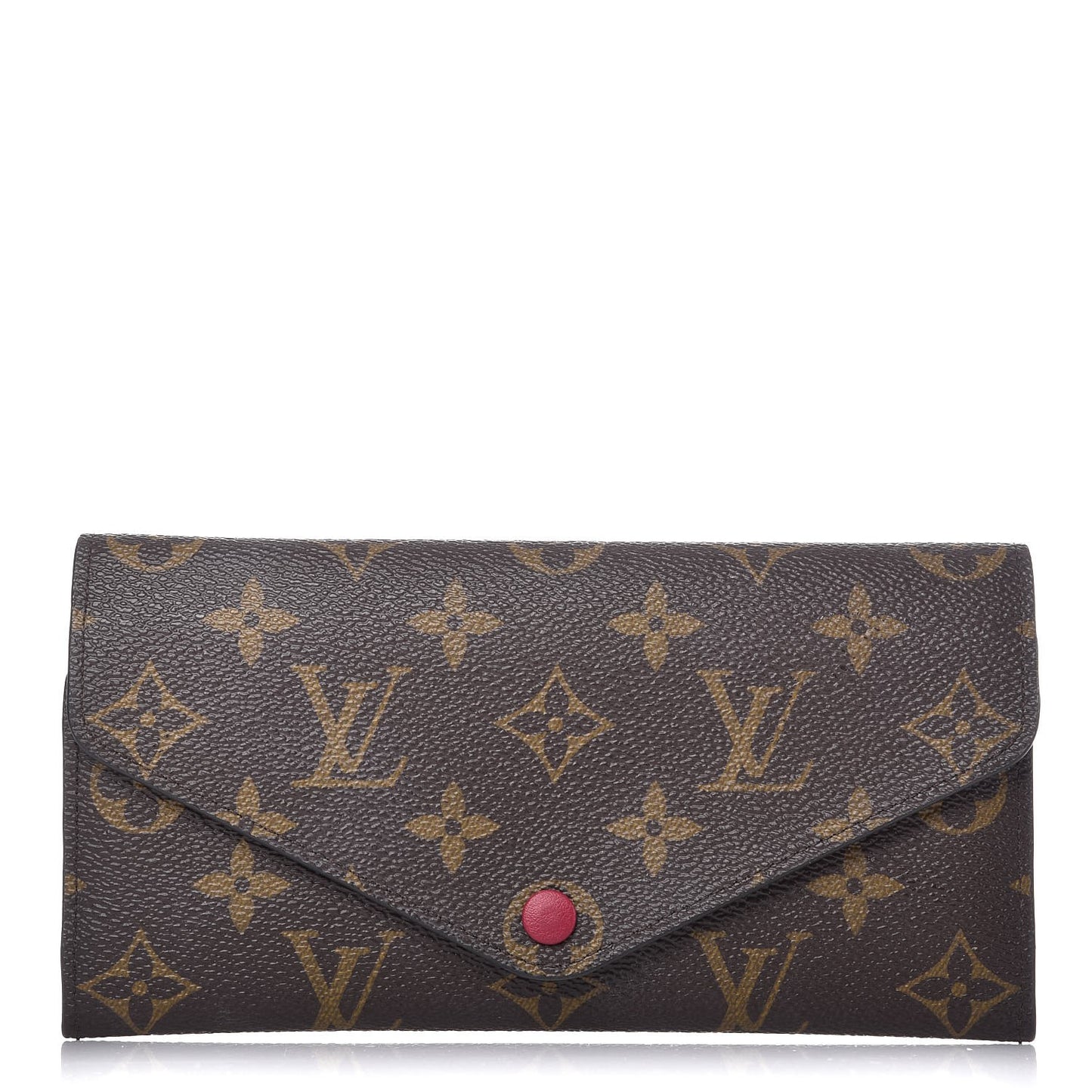 Monogram Josephine Wallet Fuchsia