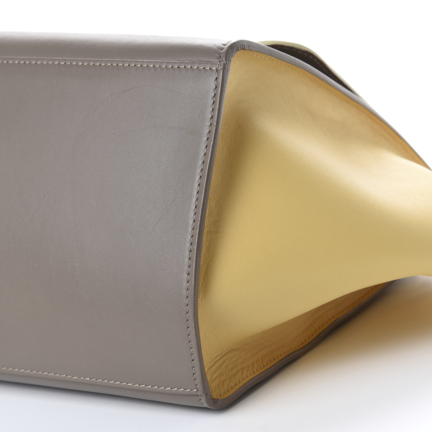 Celine Smooth Calfskin Medium Tri-Color Trapeze Butter 8 of 10
