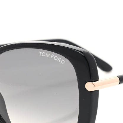 Tom Ford Linda Butterfly Sunglasses TF324 Black 5 of 8