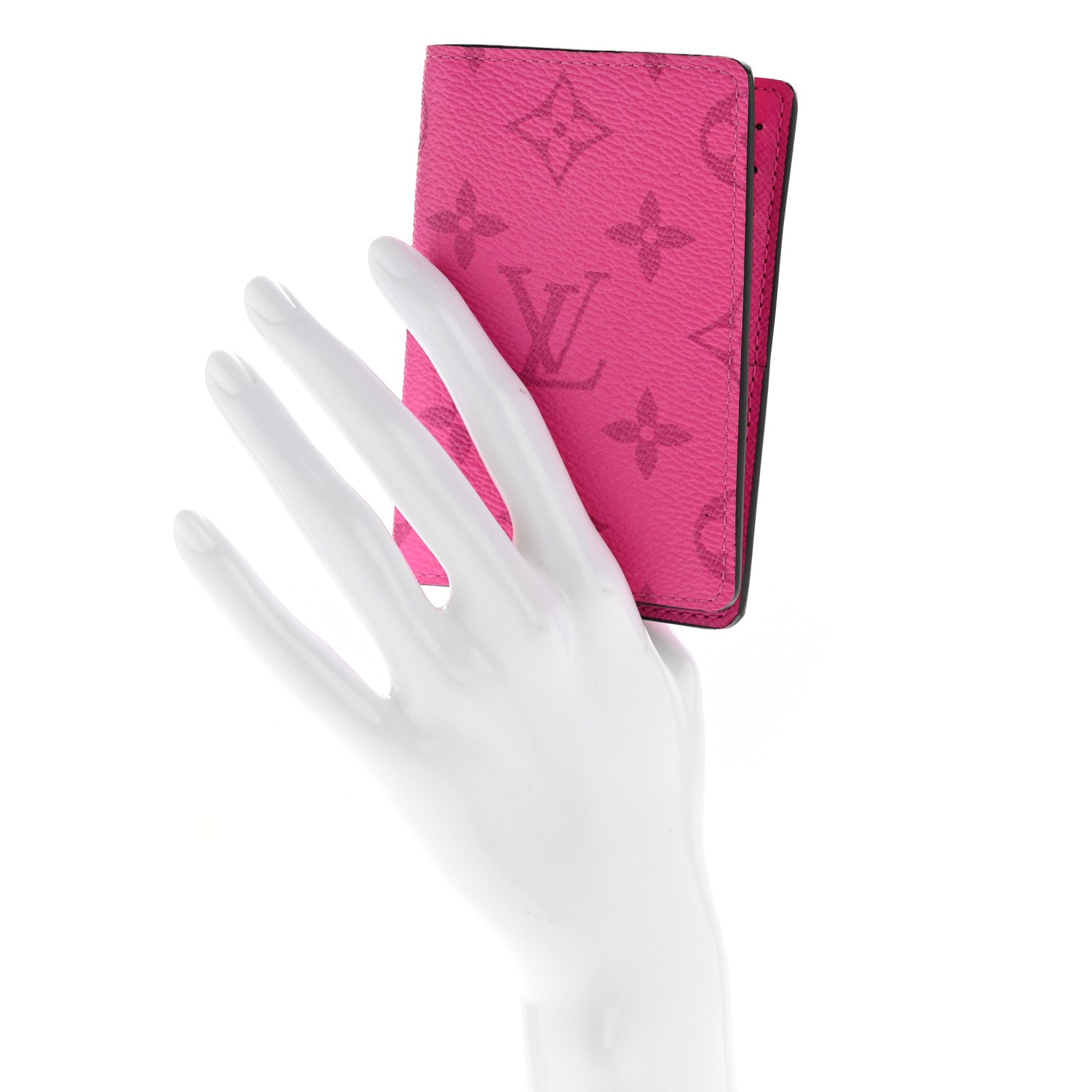 Louis Vuitton Taigarama Pocket Organizer NM Fuchsia 2 of 7