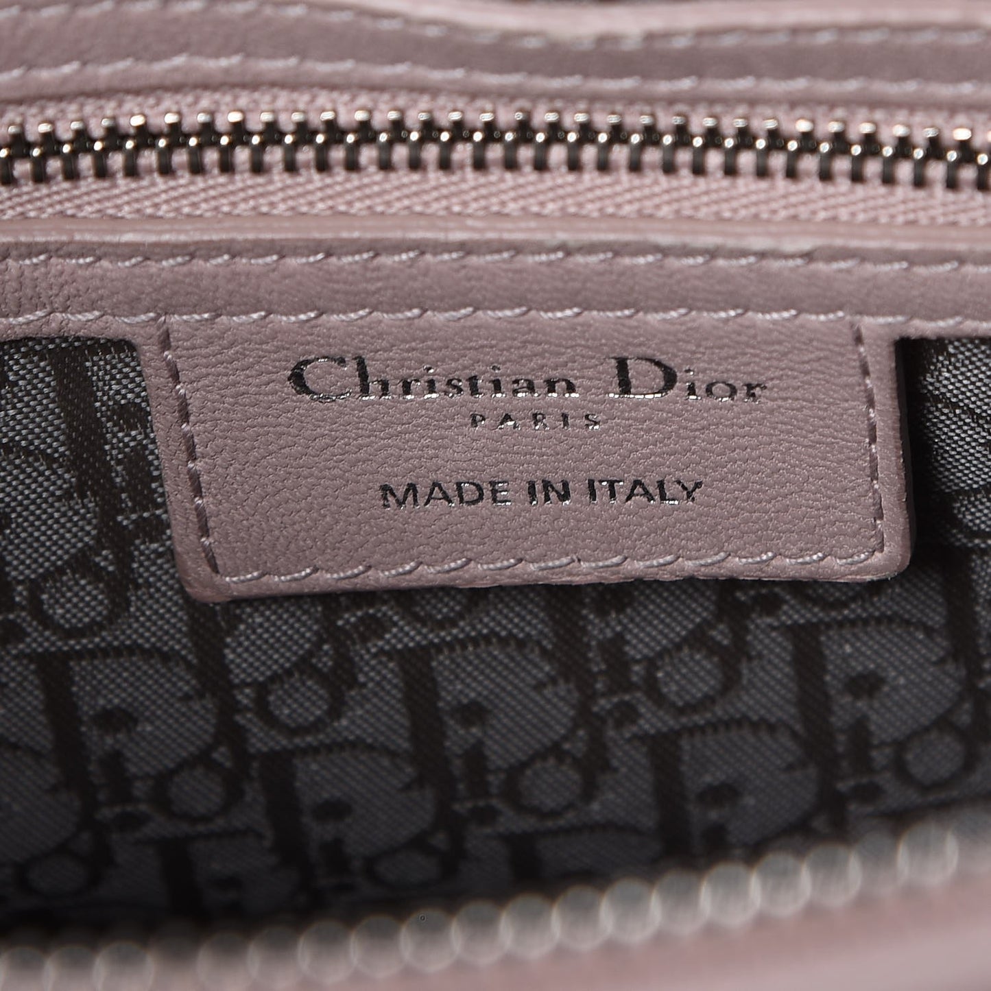Lambskin Cannage Large Lady Dior Light Pink