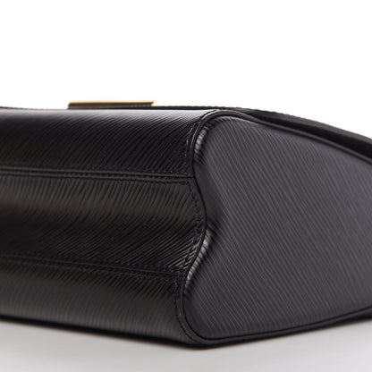 Louis Vuitton Epi Twist Shoulder Bag MM Black 7 of 10