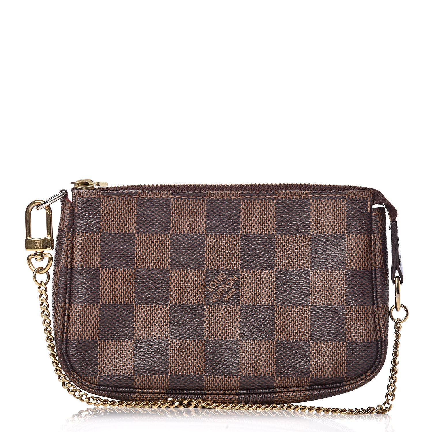 Louis Vuitton Damier Ebene Mini Pochette Accessories 1 of 8