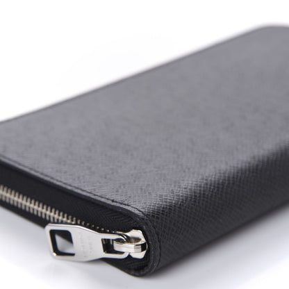 Louis Vuitton Taiga Zippy Organizer Wallet Black 6 of 10