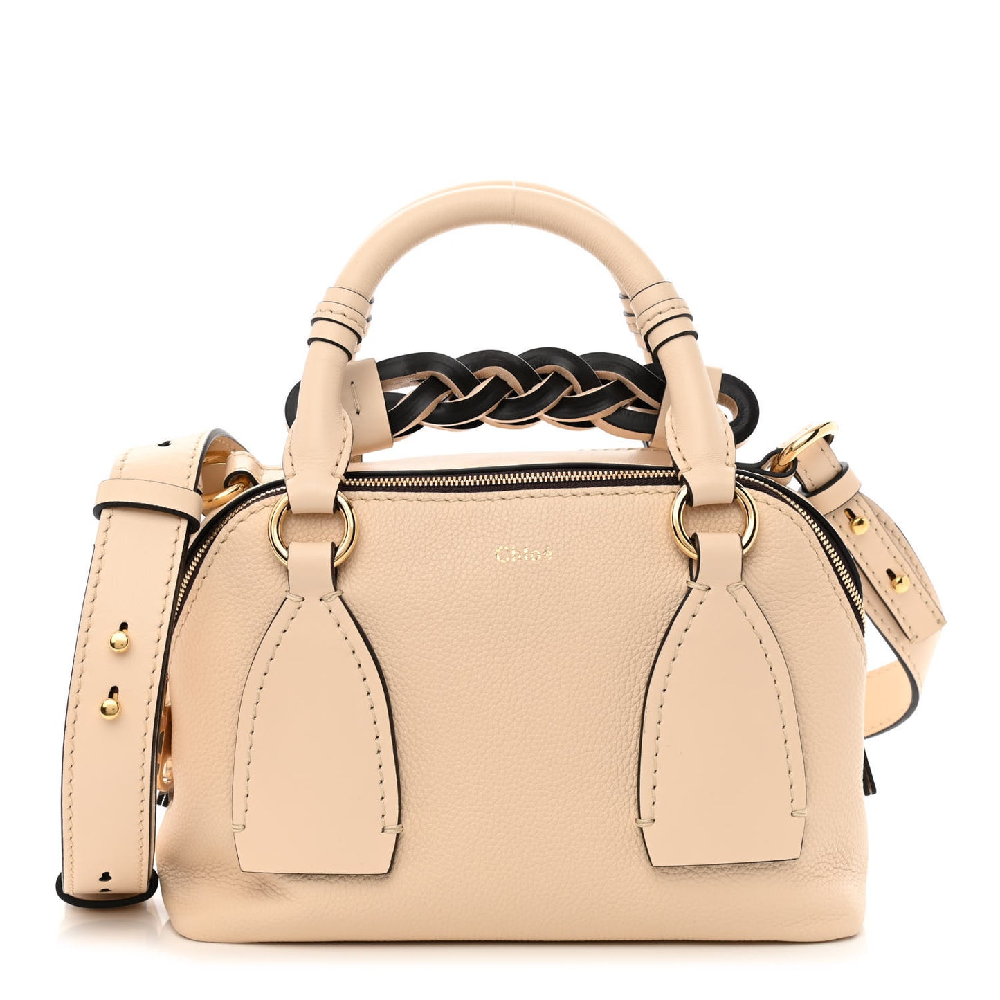 Calfskin Small Daria Sweet Beige