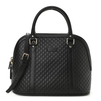 Gucci Microguccissima Medium Dome Bag Black 1 of 10