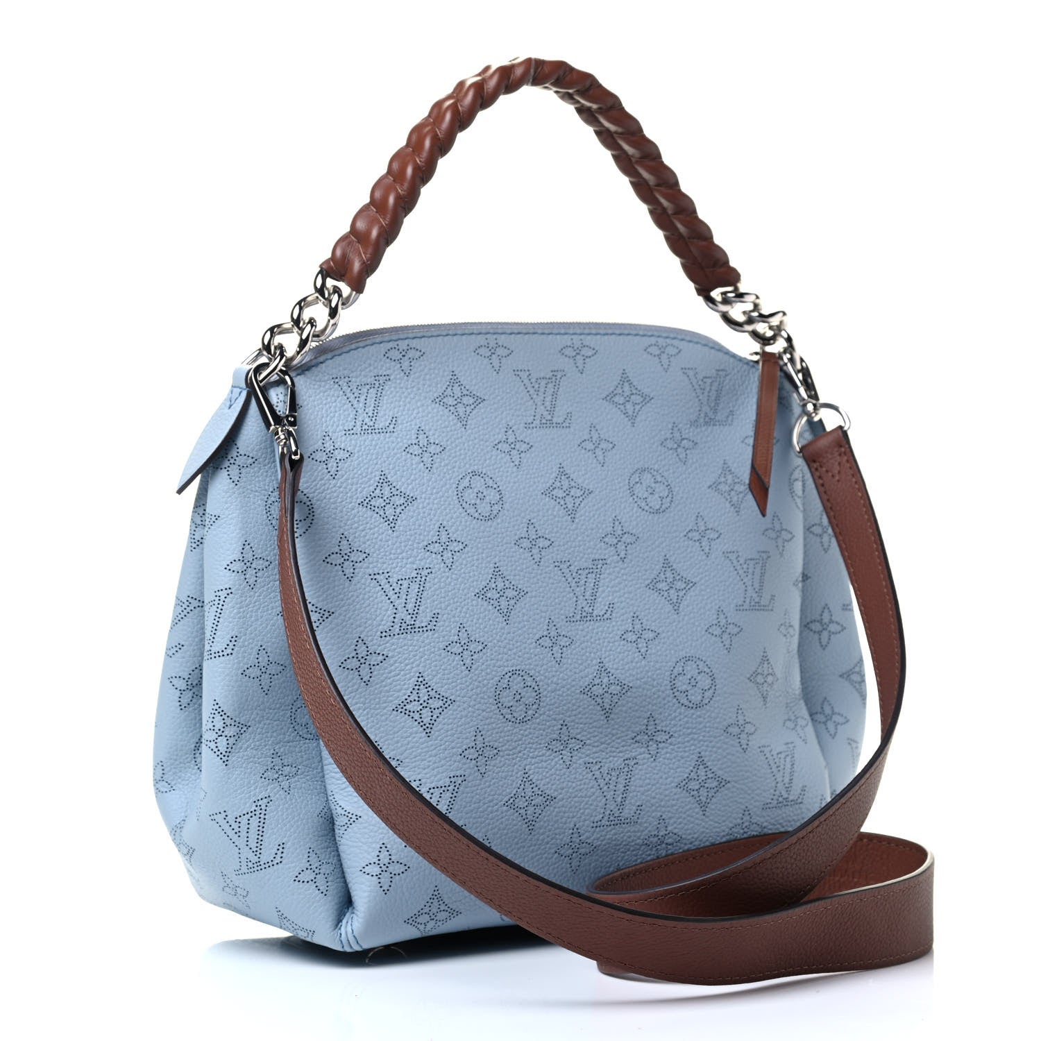 Louis Vuitton Mahina Babylone Chain BB Blue Horizon Pumpkin 4 of 8