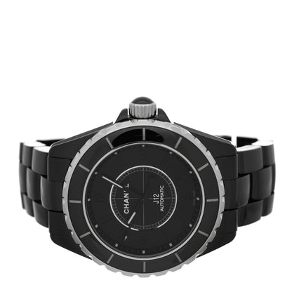 Chanel Stainless Steel Ceramic 38mm J12 Phantom Automatic Watch Black 2 of 5