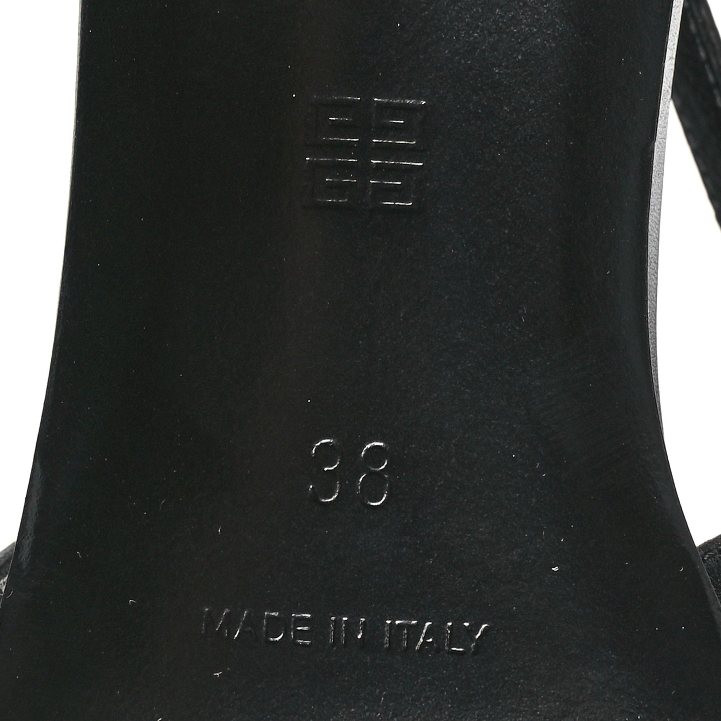 Calfskin G Cube 50mm Slingback Pumps 38 Black