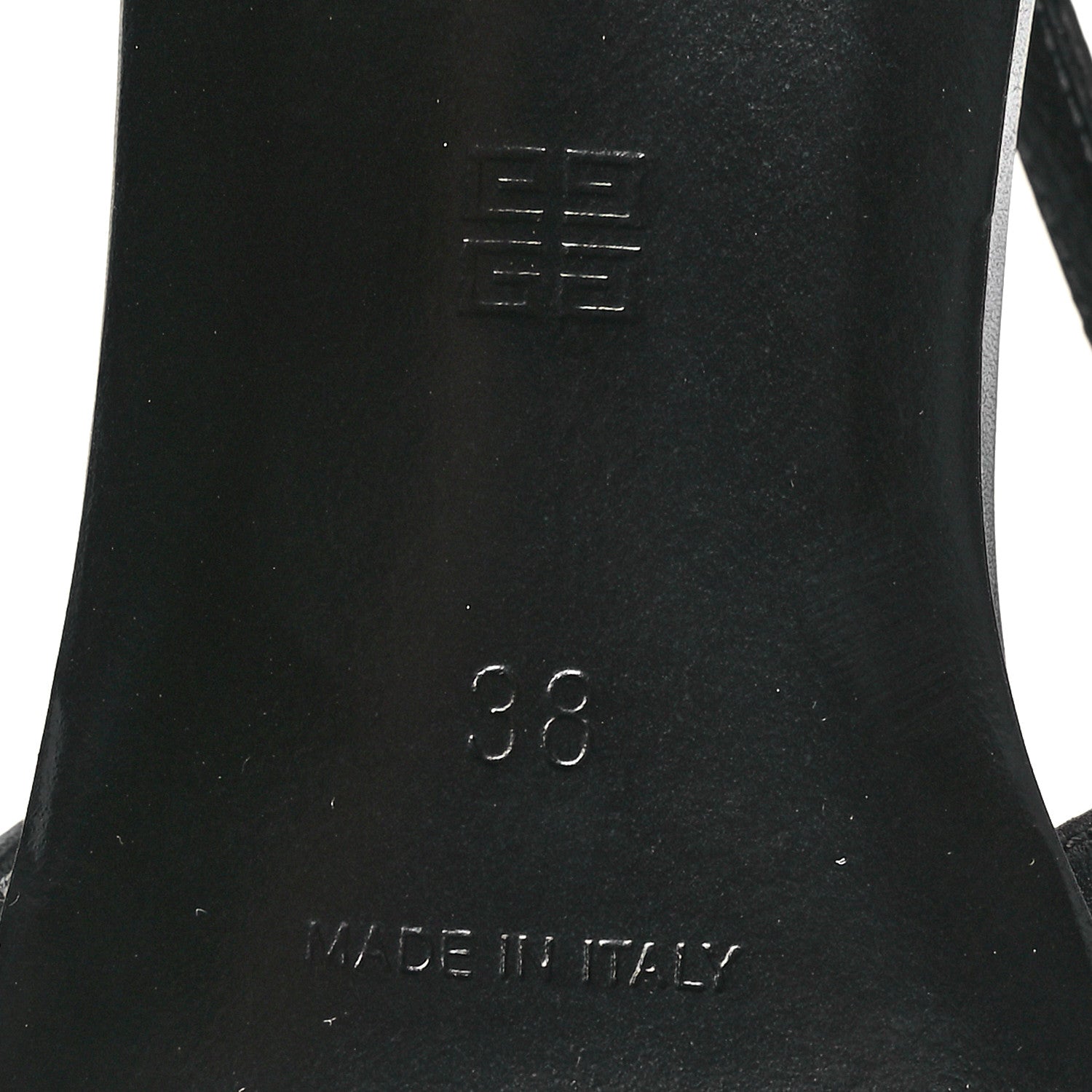 Givenchy Calfskin G Cube 50mm Slingback Pumps 38 Black 6 of 8