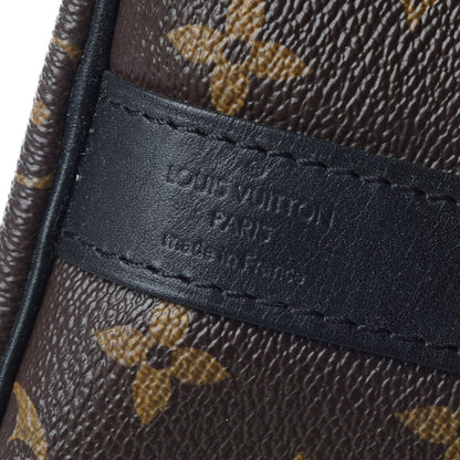Louis Vuitton Monogram Macassar Keepall Bandouliere 55 7 of 9