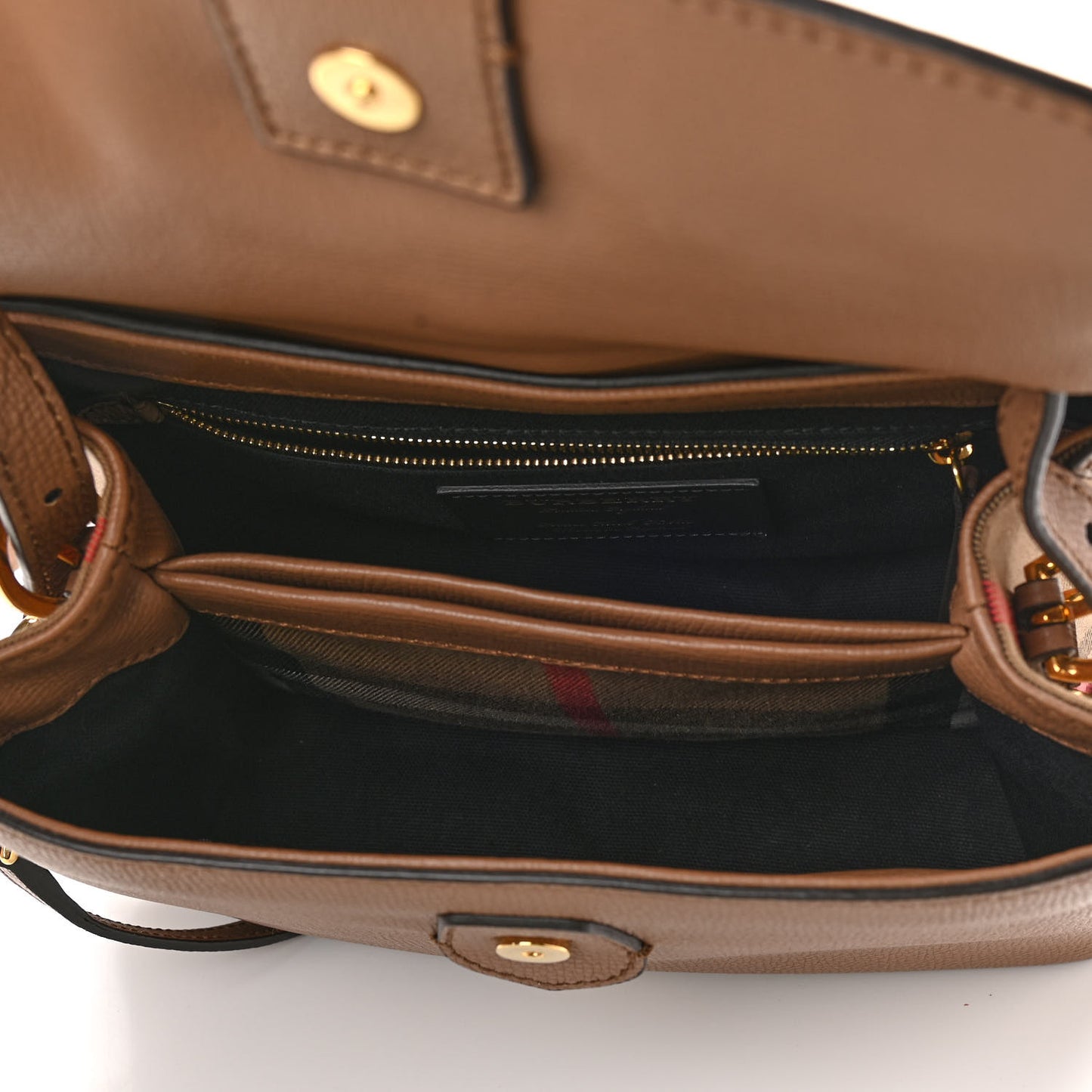 Derby Calfskin House Check Small Camberley Dark Sand