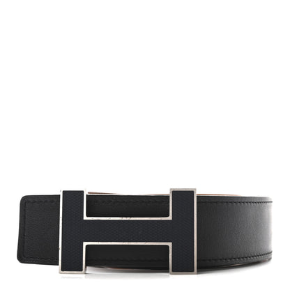 Hermes Box Epsom 32mm Quizz H Belt 85 34 Black Gold 1 of 6