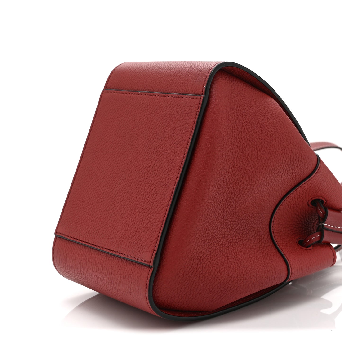 Soft Grained Calfskin Mini Hammock Shoulder Bag Dark Red