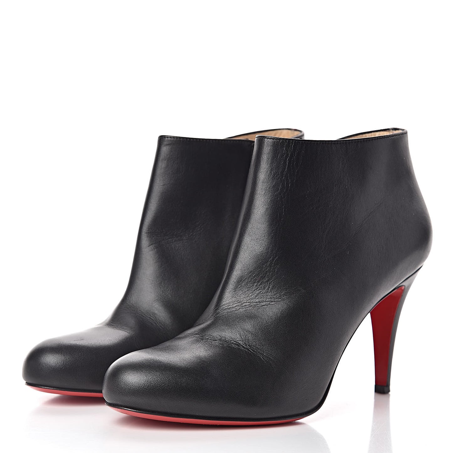 Calfskin Belle 85 Ankle Boots 39 Black
